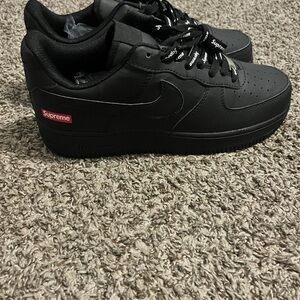Supreme Black Sneakers for Men